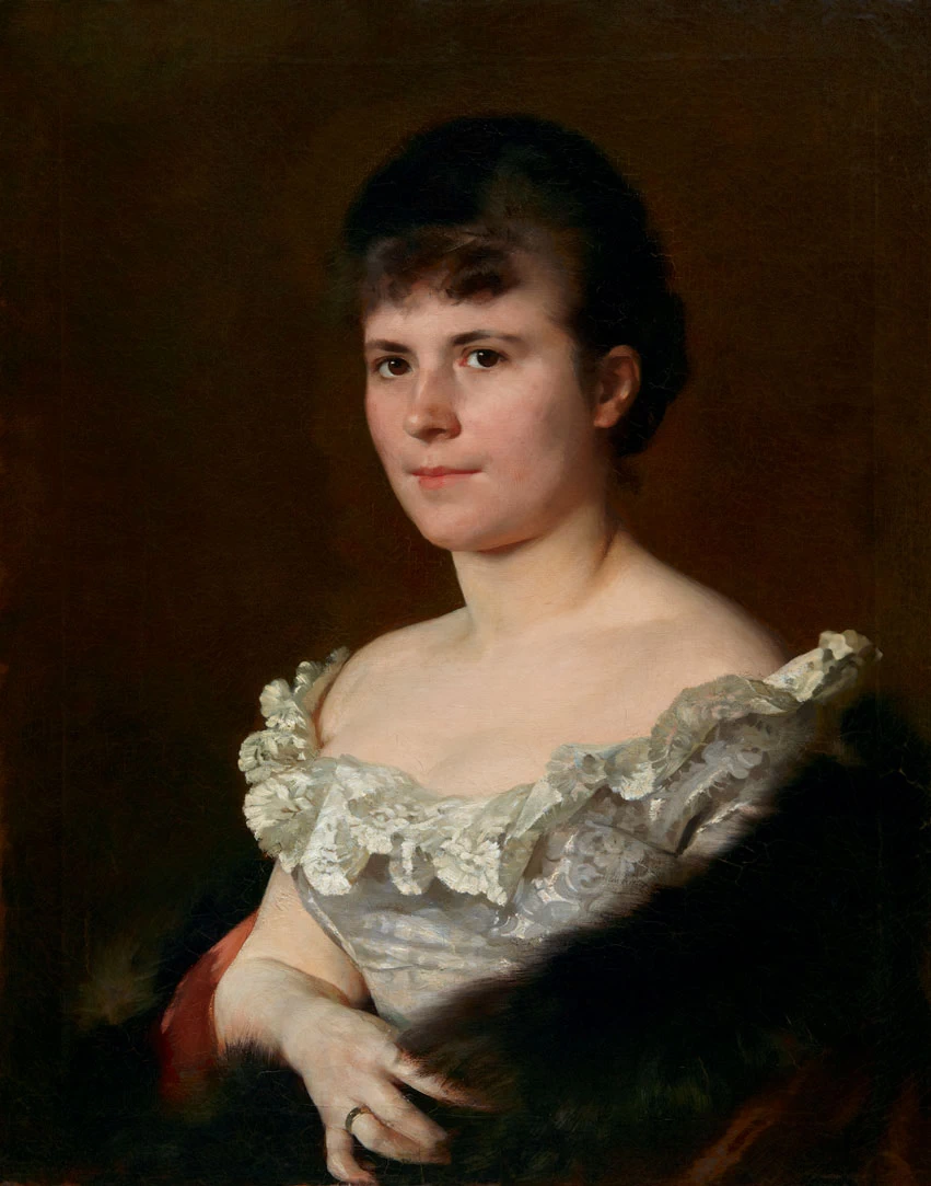 Julie Wilhelmine Hagen - Schwarz, Ritratto di Auguste Wagner